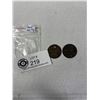 Image 1 : 2 1835 PEI Tokens/Coins