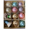 Image 3 : 3 Vintage Boxes Of Christmas Ornaments From Germany