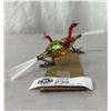 Image 2 : 2 Vintage German Glass Christmas Peacock Ornaments Clip On