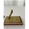 Image 3 : 2 Persian Micro Mosaic Pen Stands