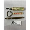 Image 1 : Vintage 2 Way, Evans Drive In - Neepawa MB And Brass Corkscrew Openers