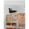 Image 2 : Vintage Adult Collector Cards, Vancouver Advertising Cards, Match Holder, Magnifying Glass