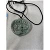 Image 2 : Chinese Jade Pendant Mandarin Duck with COA Weighs  21.76 Grams
