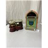 Image 1 : Popworks 1987 Jukebox Radio/Cassette Plus Plastic Bar Scene