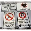 Image 1 : Lot of 4 Street Signs