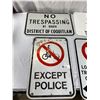 Image 2 : Lot of 4 Street Signs