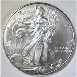 BU 1996 AMERICAN SILVER EAGLE BETTER DATE