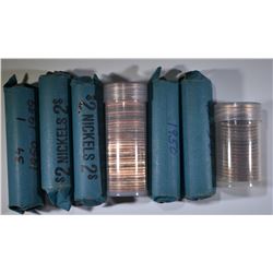 MIXED COIN ROLL LOT: