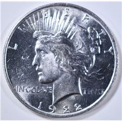 1922 PEACE DOLLAR GEM BU