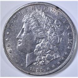 1889-S MORGAN DOLLAR AU/BU