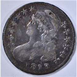 1813 BUST HALF DOLLAR XF