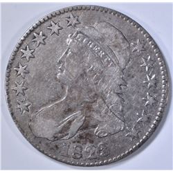 1823 BUST HALF DOLLAR VF