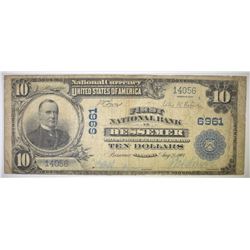 1902 $10 FIRST NATIONAL BANK OF BESSEMER