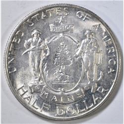 1920 MAINE COMMEM HALF DOLLAR CH BU