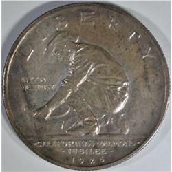 1925-S CALIFORNIA COMMEM HALF DOLLAR BU