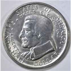 1936 CLEVELAND COMMEM HALF DOLLAR CH BU