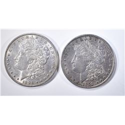 1896 & 1903 MORGAN DOLLARS AU/BU