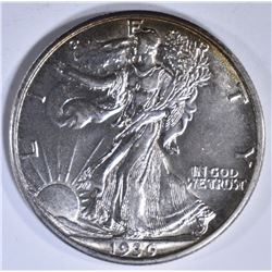 1936-D WALKING LIBERTY HALF CH BU