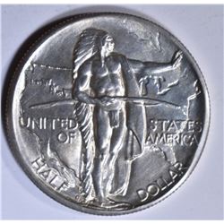 1937-D OREGON TRAIL COMMEM HALF DOLLAR BU