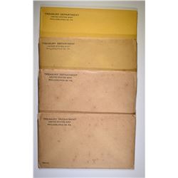 2 EACH 1961 & 1962 U.S. PROOF SETS