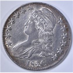 1826 BUST HALF DOLLAR AU/BU