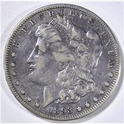 1893-S MORGAN DOLLAR VF
