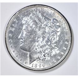 1896-S MORGAN DOLLAR, AU/BU
