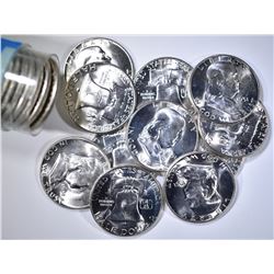 19- 1951 FRANKLIN HALF DOLLARS, BU