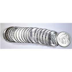 BU ROLL OF 1964 KENNEDY HALF DOLLARS