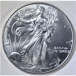 BU 1996 AMERICAN SILVER EAGLE BETTER DATE