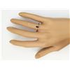 Image 4 : 0.50 CTW Natural Garnet Ring In 18K Yellow Gold