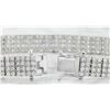 Image 2 : 7.10 CTW Diamond 18K White Gold Bracelet