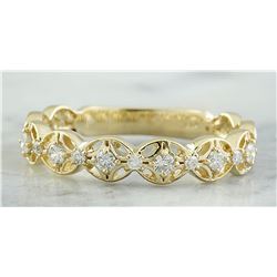 0.25 CTW 18K Yellow Gold Diamond Ring