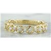 Image 1 : 0.25 CTW 18K Yellow Gold Diamond Ring