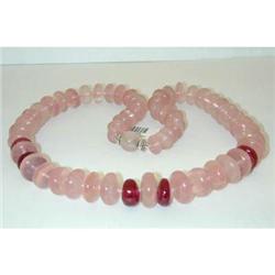 4776 SEAMAN SCHEPPS 18KW Gold Tourmaline Necklace