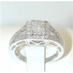 5900 14KW Gold Diamond Ring