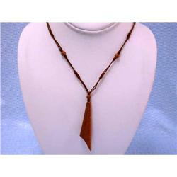 2243 String Necklace with Colored Stones