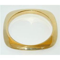 2418 TIFFANY & CO. 18K Gold Bangle