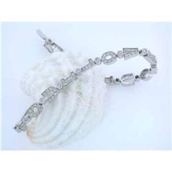 4469 14k Gold Diamond Bracelet