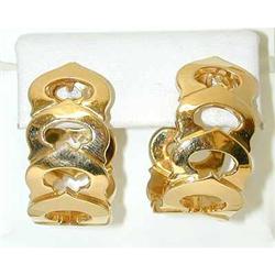 2202 CARTIER PARIS 18K Gold Earrings