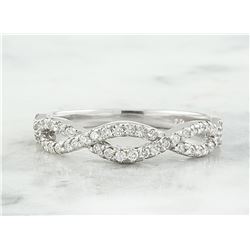 0.35 CTW Diamond 18K White Gold Ring