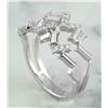 Image 4 : 0.22 CTW 14K White Gold Diamond Ring