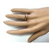 Image 4 : 1.10 CTW Natural Morganite Ring In 14k Yellow Gold