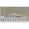 Image 1 : 4.80 CTW Natural Dimond Bracelet In 18K Solid White Gold