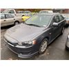 Image 1 : 2011 MITSUBISHI LANCER, 4DR COUPE, GREY, VIN # JA32U2FU4BU602431