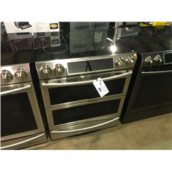 SAMSUNG NE58K9850WS STAINLESS STEEL  5.8 CU. FT. ELECTRIC SPLIT DOOR RANGE