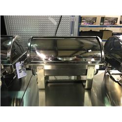 COMMERCIAL STAINLESS STEEL ROLL TOP CHAFING DISH