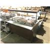 Image 1 : 4 BAY MOBILE ILLUMINATED 60"W X 38"D X 55"H COMMERCIAL BUFFET TABLE