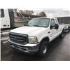 Image 1 : 2004 FORD F-250, 2DR PU, WHITE, VIN # 1FTNX21P24ED62090