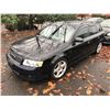 Image 1 : 2003 AUDI A4, 4DR SEDAN, BLACK, VIN # WAUVC68E53A124468, 261,134KMS, GAS, 1.8TURBO, MANUAL